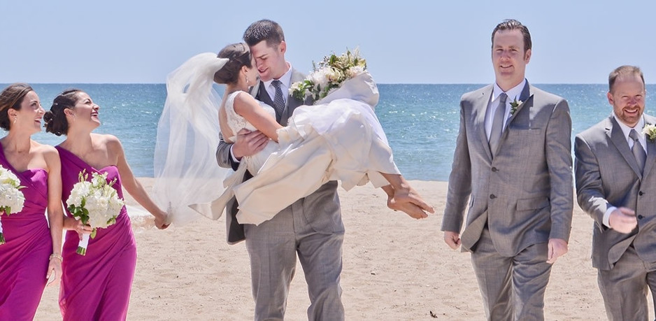 Hochzeit unter Palmen